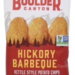BOULDER CANYON: Hickory Barbeque Kettle Cooked Potato Chips, 5 oz
