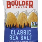 BOULDER CANYON: Sea Salt Kettle Cooked Potato Chips, 5 oz
