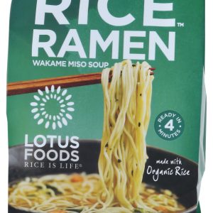 LOTUS FOODS: Rice Ramen with Miso Soup Jade Pearl, 2.8 oz