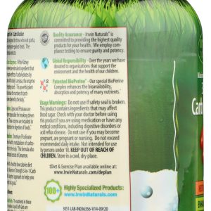 IRWIN NATURALS: 3 In 1 Carb Blocker Maximum Strength, 75 sg