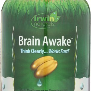 IRWIN NATURALS: Brain Awake, 60 sg