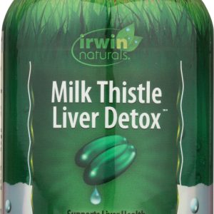 IRWIN NATURALS: Milk Thistle Liver Detox, 60 sg