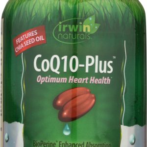 IRWIN NATURALS: Coq10 Plus Optimum Heart Health, 60 sg