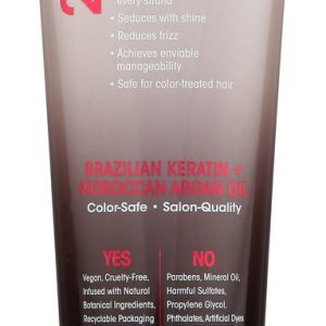 GIOVANNI COSMETICS: Ultra-sleek Conditioner Brazilian Keratin & Argan Oil, 8.5 oz
