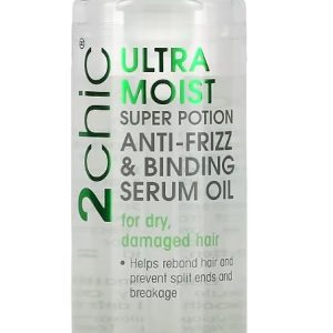 GIOVANNI COSMETICS: 2chic Ultra-Moist Super Potion Anti-Frizz Binding Serum Avocado & Olive Oil, 1.8 oz