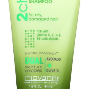 GIOVANNI COSMETICS: 2Chic Avocado and Olive Oil Shampoo, 1.5 fo