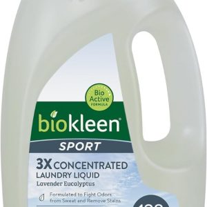 BIO KLEEN: Laundry Liquid Sport Lavender Lavender, 64 oz