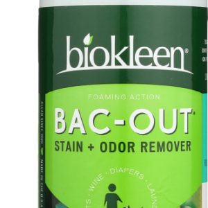 BIO KLEEN: Bac Out Stain And Odor Remover Foam Spray, 32 oz