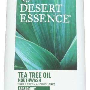 DESERT ESSENCE: Tea Tree Oil Mouthwash, 16 oz