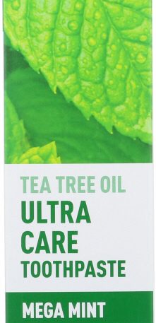 DESERT ESSENCE: Ultra Care Toothpaste Tea Tree Oil Mega Mint, 6.25 oz
