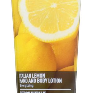 DESERT ESSENCE: Hand and Body Lotion Italian Lemon, 8 oz
