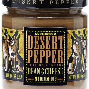 DESERT PEPPER: Bean & Cheese Dip - Medium, 16 oz