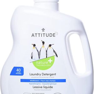 ATTITUDE: Laundry Detergent Wildflw, 67.63 oz