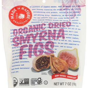 MADE IN NATURE: Organic Smyrna Figs Soft & Sultry Supersnacks, 7 oz