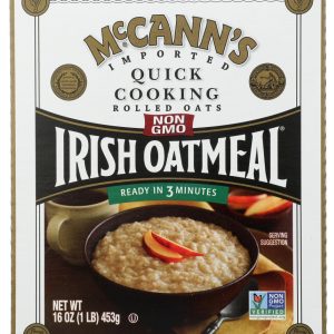 MCCANN'S: Irish Oatmeal Quick Cooking Rolled Oats, 16 oz
