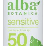 ALBA BOTANICA: Sensitive Sunscreen Fragrance Free Spf 50, 6 oz