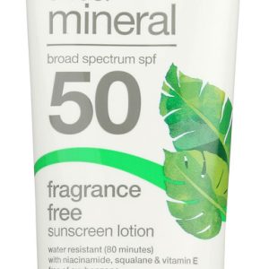 ALBA BOTANICA: Very Emollient Sunscreen Sport Mineral Protection SPF 45, 4 oz