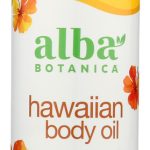 ALBA BOTANICA: Hawaiian Body Oil Kukui Nut, 8.5 oz