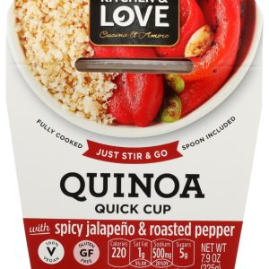 CUCINA & AMORE: Quinoa Meal Spicy Jalapeno & Roasted Peppers, 7.9 oz
