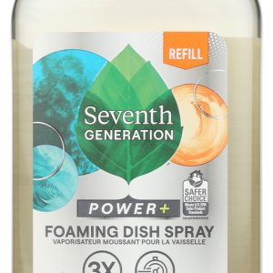 SEVENTH GENERATION: Mandarin Orange Foaming Dish Spray Refill, 16 fo