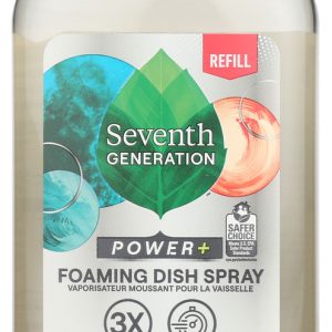 SEVENTH GENERATION: Honeycrisp Apple Foaming Dish Spray Refill, 16 fo