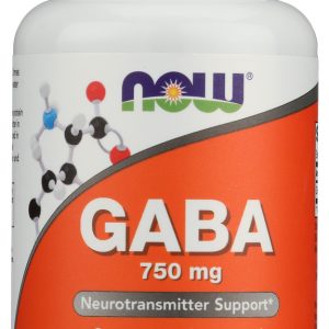 NOW: Gaba 750Mg, 100 vc