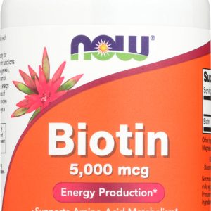 NOW: Biotin 500Mcg, 120 vc