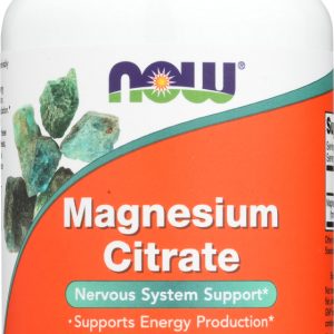 NOW: Magnesium Citrate, 120 vc