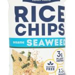 LUNDBERG: Rice Chips Sesame And Seaweed, 6 oz
