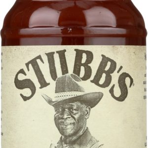 STUBB'S: All-Natural Bar-B-Q Sauce Hickory Bourbon, 18 oz