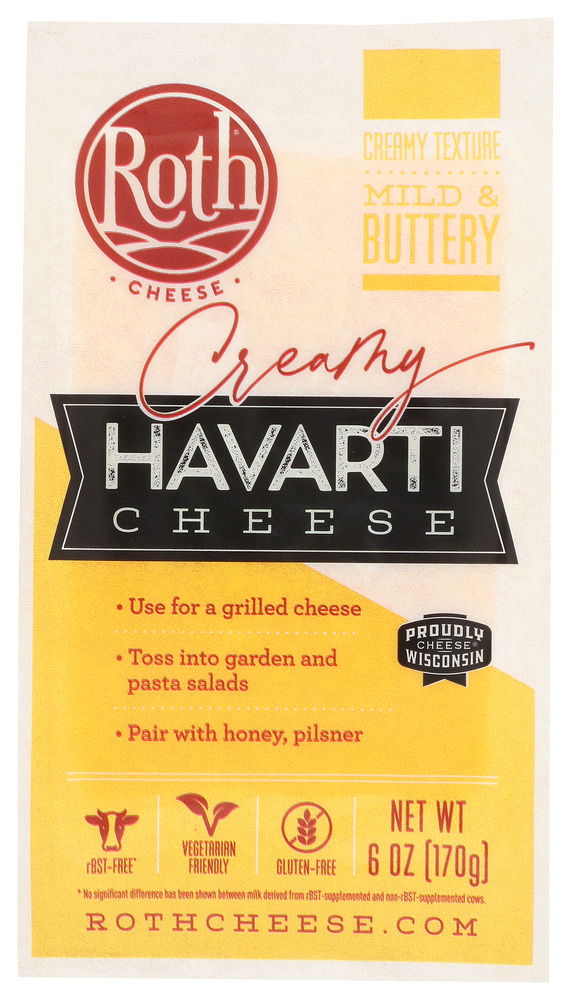 ROTH: Havarti Cheese Original, 6 oz