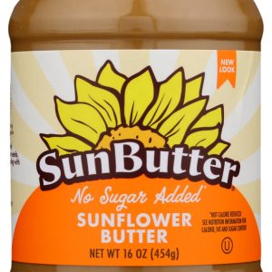 SUNBUTTER NATURAL: No Sugar Added SunButter, 16 oz