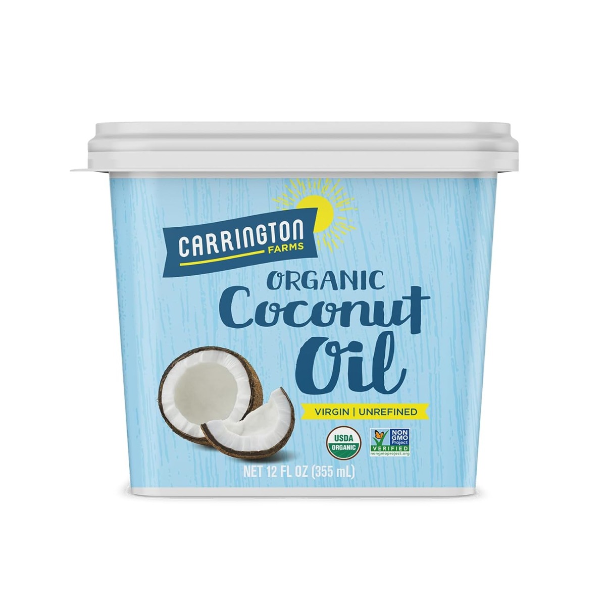CARRINGTON FARMS: Organic Virgin Coconut Oil, 12 oz