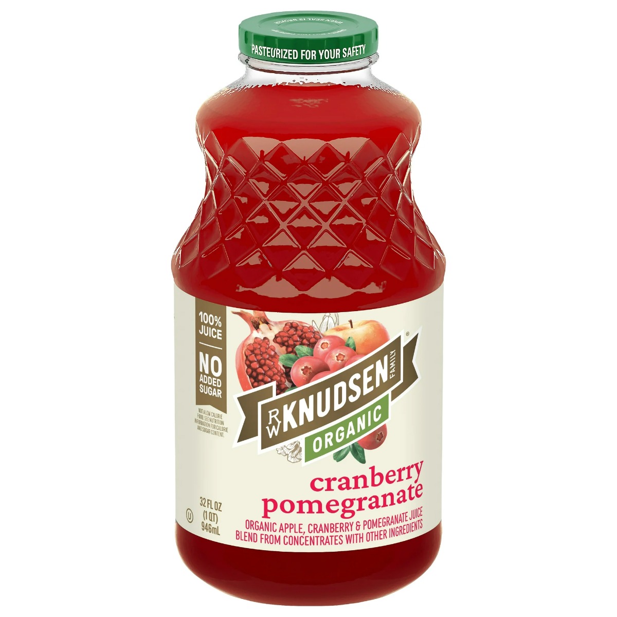 R.W. KNUDSEN: Organic Cranberry Pomegranate Juice, 32 fo