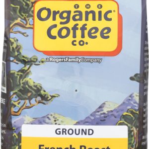 ORGANIC COFFEE CO: Organic French Roast Ground, 12 oz