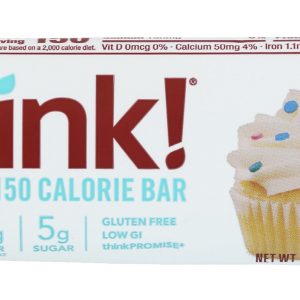 THINK THIN: Bar Protein Fiber Cupcake Batter, 1.41 oz