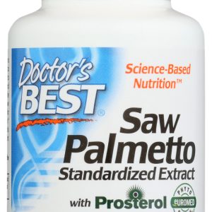 DOCTORS BEST: Saw Palmetto 320Mg, 60 sg