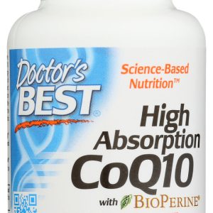 DOCTORS BEST: Hi Abs Coq10 400Mg, 60 VC