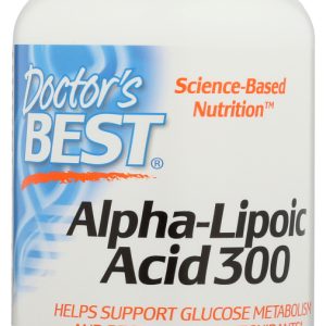 DOCTORS BEST: Alpha Lipoic Acid 300Mg, 180 vc
