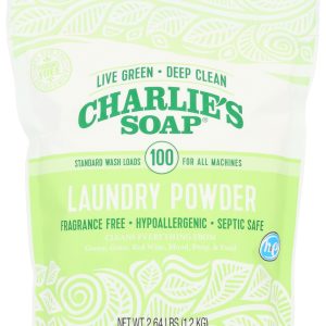 CHARLIES SOAP: Laundry Powder, 2.64 lb