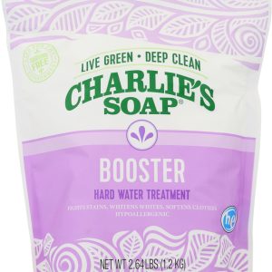 CHARLIES SOAP: Biodegradable Booster & Hard Water Treatment, 2.64 lb