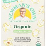 NEWMAN'S OWN: Organic Pop's Corn Organic Microwave Popcorn Light Butter, 8.4 oz