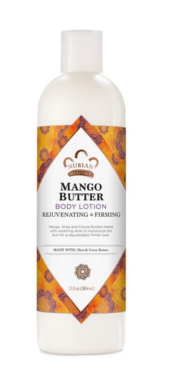 NUBIAN HERITAGE: Lotion Mango and Shea Butter with Vitamin C, 13 oz