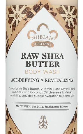 NUBIAN HERITAGE: Body Wash Raw Shea Butter, 13 oz