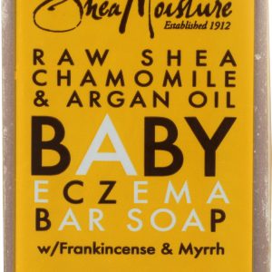 SHEA MOISTURE: Baby Eczema Bar Soap Raw Shea Chamomile & Argan Oil, 5 oz