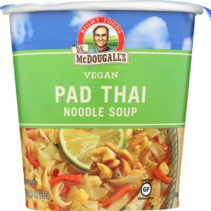 DR MCDOUGALLS: Big Cup Vegan Soup Pad Thai Noodle, 2 oz