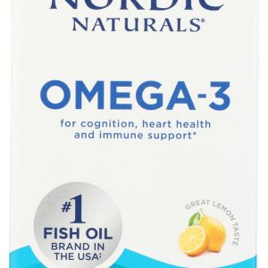 NORDIC NATURALS: Omega 3 Lemon, 60 sg