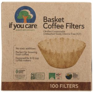 IF YOU CARE: Coffee Filters, 100 Count