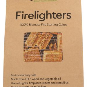 IF YOU CARE: 100% Biomass Firelighters, 72 pc