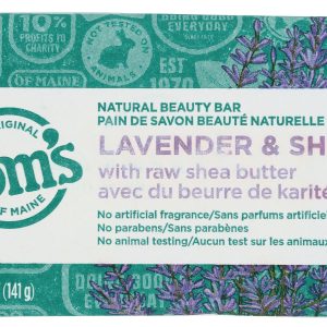 TOMS OF MAINE: Natural Beauty Bar Lavender and Shea, 5 oz